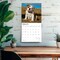 Bulldog Puppies | 2026 12 x 24 Inch (Hanging) Monthly Square Wall Calendar | Plastic-Free